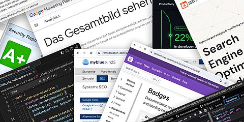 Des outils et des technologies que nous sélectionnons de manière ciblée pour les projets web. Nous travaillons avec des systèmes modernes qui évoluent avec toi - sûrs, performants et évolutifs.