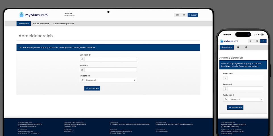 mybluesun-CMS-Login-DE-Desktop